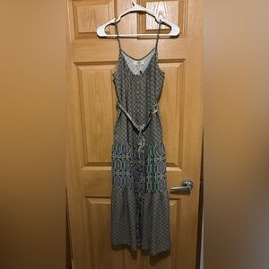 NATURAL LIFE Geometric Patterned Maxi Dress